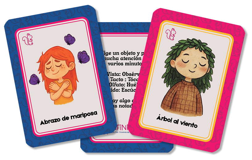 Juego de tarjetas mindfulness para niños